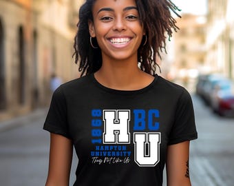 Hampton University T-Shirt: HBCU Apparel, 1868 Shirt