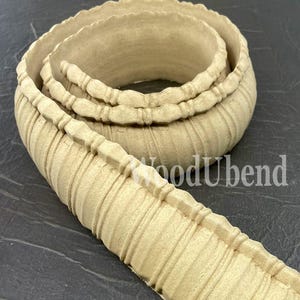 WoodUbend Bendable Fluted Trim – Heat-Flexible Furniture Appliqué