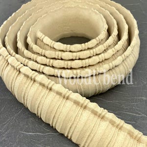 Bendable Fluted Wood Trim – Heat-Flexible Furniture Appliqué