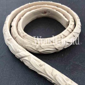 Leaf & Berry WoodUbend Trim – Bendable Furniture Appliqué (Pack of Two)