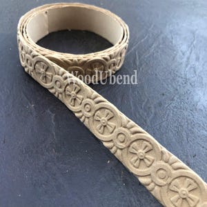 Celtic Cross WoodUbend Trim – Bendable Furniture Appliqué