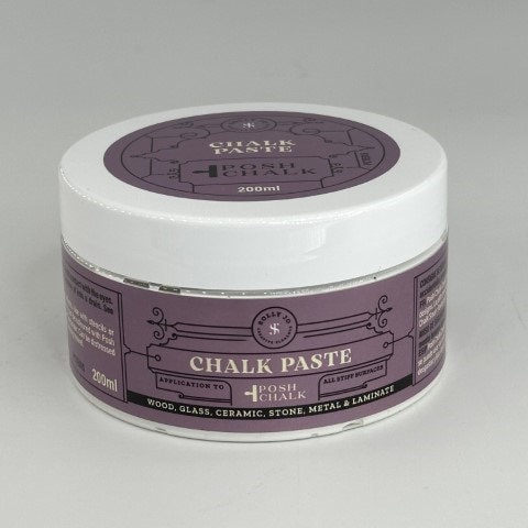 Chalk Paste perfect for Raised Stencils and adding texture to your projects, 3 dimensional projects, Mixed Media, dye additive can be added.