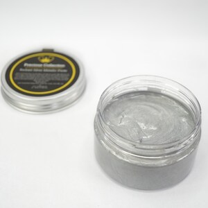 Radiant Silver Posh Chalk Metallic  Paste made for texture, paint, wash, glaze. Use for all DIY, furniture, hobbies, and Craft projects.