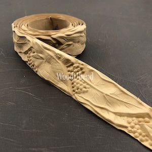 Moldura de borde flexible WoodUbend para reciclar muebles antiguos y vintage, manualidades, decoración del hogar y todos los proyectos de restauración de muebles de bricolaje