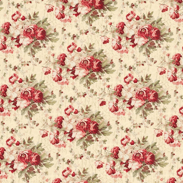 Wallpaper-Roycycled Treasures Decoupage Paper, Vintage Roses, quality unique papers for crafting, scrapbooking, furniture, and DIY projects