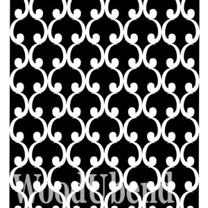 Turkish Delight Stencil by Posh Chalk, Indian stencil, Mediterranean Stencil, Bohemian stencil, Easy-to-Use, Reusable, 12" x 8"