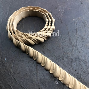 Pack of 2-Bendable Wood for home interior, furniture & other craft projects. WoodUBend Moldings Trim for DIY, Godroom Motif Trims