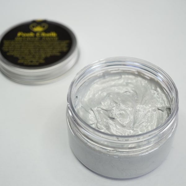 Pearl Silver Metallic Paste for texture, paint, wash, glaze Use for all DIY, furniture, hobbies, crafts & home decor projects,  Posh Chalk.
