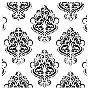 Truly Posh Stencil by Posh Chalk - Unique Stencil Design - Wall Stencil - Reusable Stencil 19 x 19"