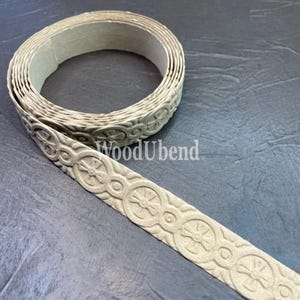 Celtic Cross Wood Trim | Bendable Molding, Home Interior (Pack of 2)