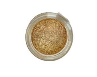 Poudre pigmentée craie or pâle chic finition luxueuse pour oeuvres d'art, travaux manuels, meubles, techniques mixtes et tous les autres produits de bricolage