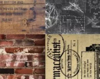 Industrial Decoupage Paper - Roycycled Treasures DIY Craft, Furniture