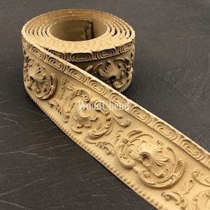 Ornate Scroll Trims for home interior, furniture, DIY, crafting and  wood working projects.  These are heat bendable moldings.