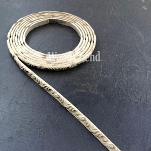 Moldura de volutas con lengüetas pequeñas / Paquete de 2 / TR739 / Moldura flexible con calor para interiores del hogar y proyectos de bricolaje.