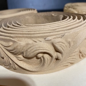 Scratch and Dent - WoodUbend Trim, moldings, that have a dent or broken, Can be used for smaller DIY, Crafting projects WUB700.  Single Roll