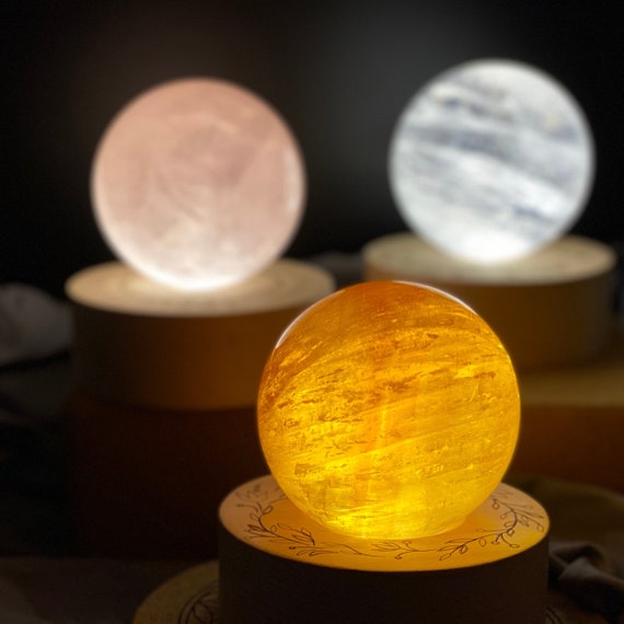 Citrine crystal lamp deals