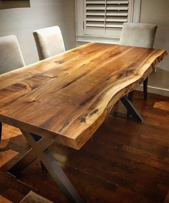 Solid American Black Walnutwalnut Coffee Tablewalnut Desk Etsy