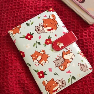 Caderno / caderno de couro PU A5