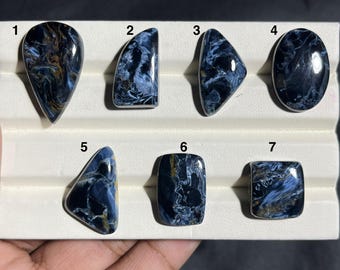 Natural Pietersite Gemstone Cabochon, jewelry making gems, wire wrapping, metalsmith supplies