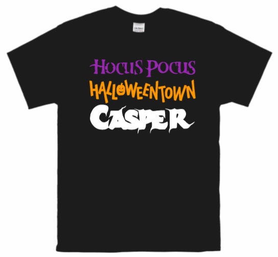 Discover Hocus Pocus Halloweentown Casper T-Shirt