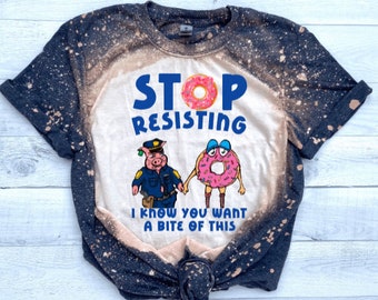 Stop Resisting Funny Police Shirt - Etsy Stop Resisting Funny Police Shirt - Etsy