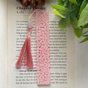 Heart of Rose Quartz Bookmarks | Bookish Accessories | Bookmarks | Gifts for Her | Gifts for Friends | Book Lover | Bookworm
