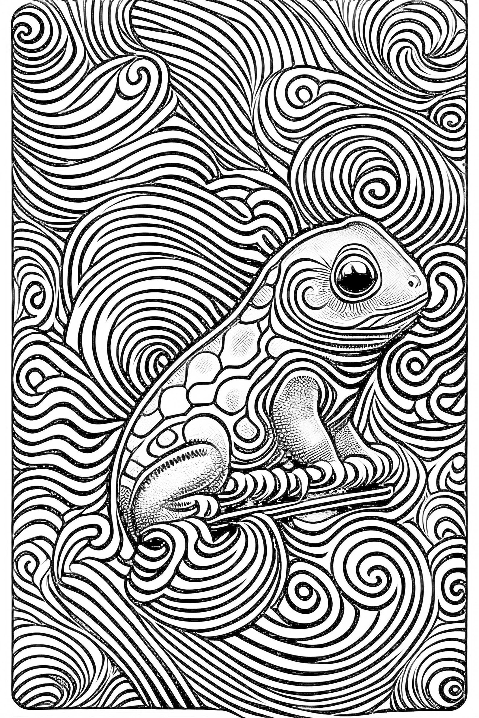 10 Abstract Animal Coloring Pages to Unleash Your Artistic Imagination