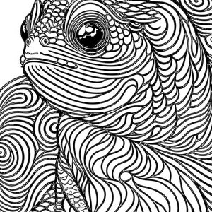 10 Abstract Animal Coloring Pages to Unleash Your Artistic Imagination