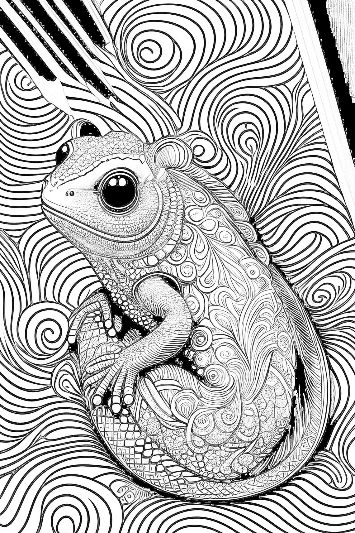 10 Abstract Animal Coloring Pages to Unleash Your Artistic Imagination