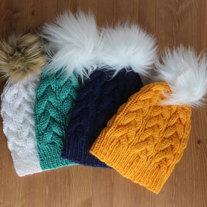 Clarissa Beanie Knitting Pattern