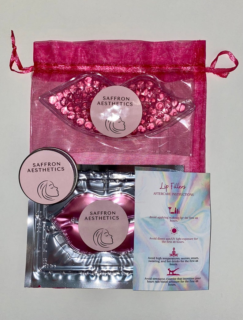 15 SD Lip Filler Aftercare Bags Personalised Arnica Balm Lip Etsy UK