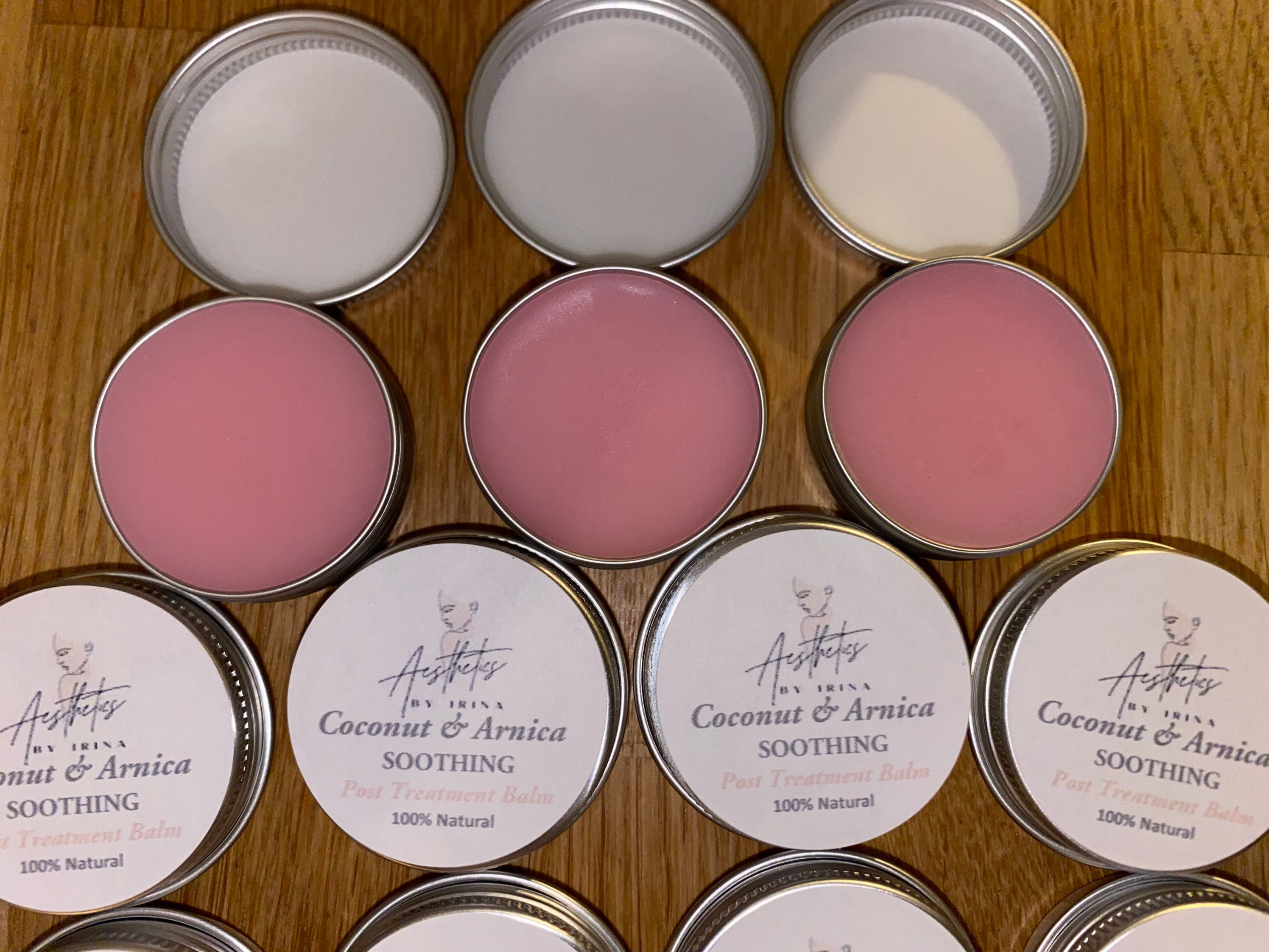 100 Branded Post Treatment Lip Balm Coconut & Arnica lip Etsy