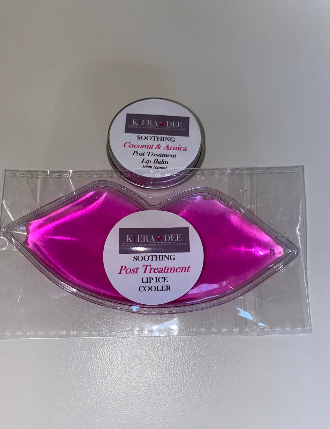 20 Branded Soothing Lip Ice Pack Cooler PLUS 20 Post Treatment Etsy