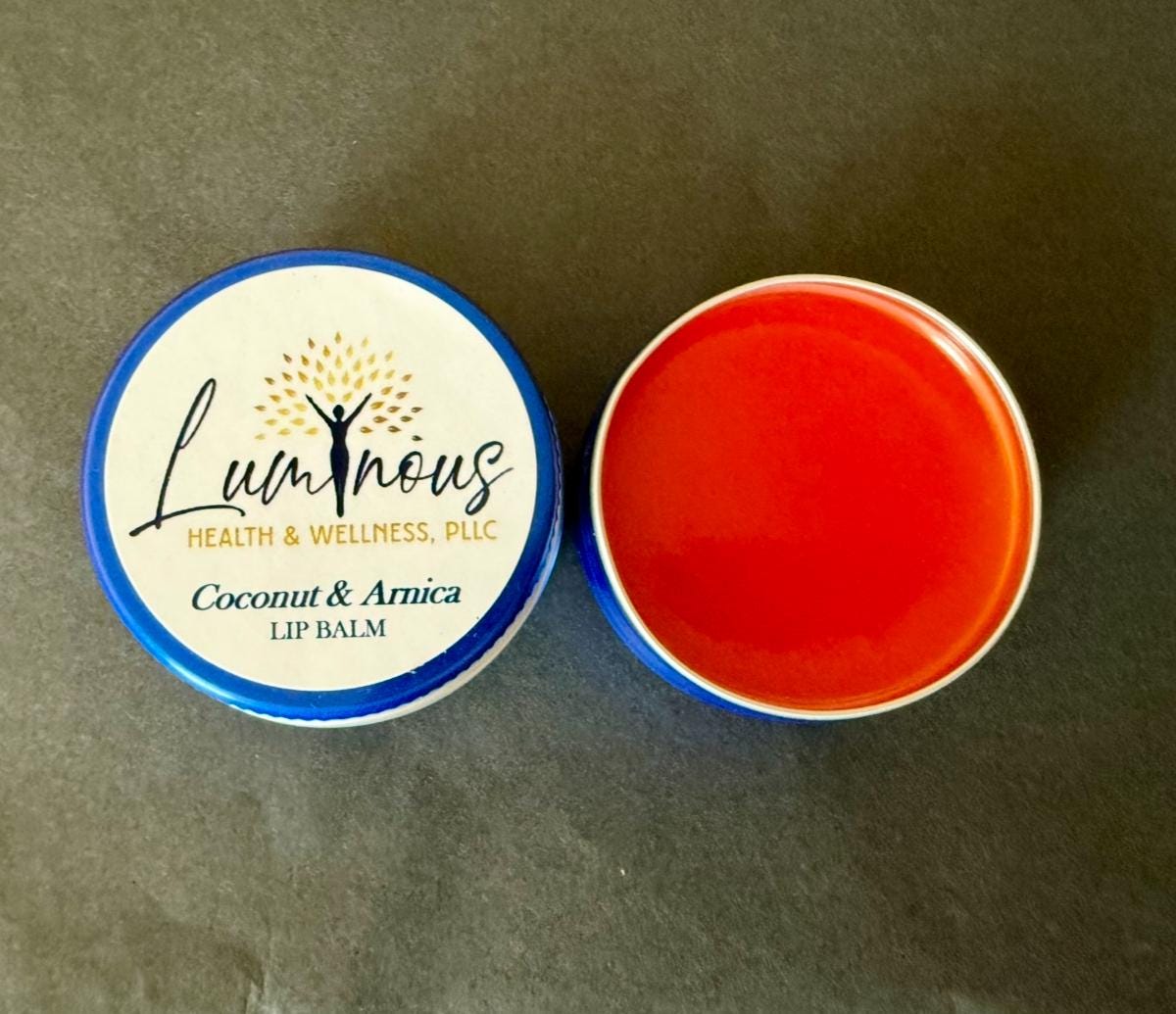 50 Arnica Coconut Lip Balms: Personalised Post-Treatment Soothing