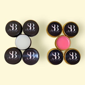200  ARNICA Lip Balm FREE SHIPPING Personalised/ Branded Arnica & Coconut Aftercare / Post Treatment Balms. Soothes Bruising and Swelling