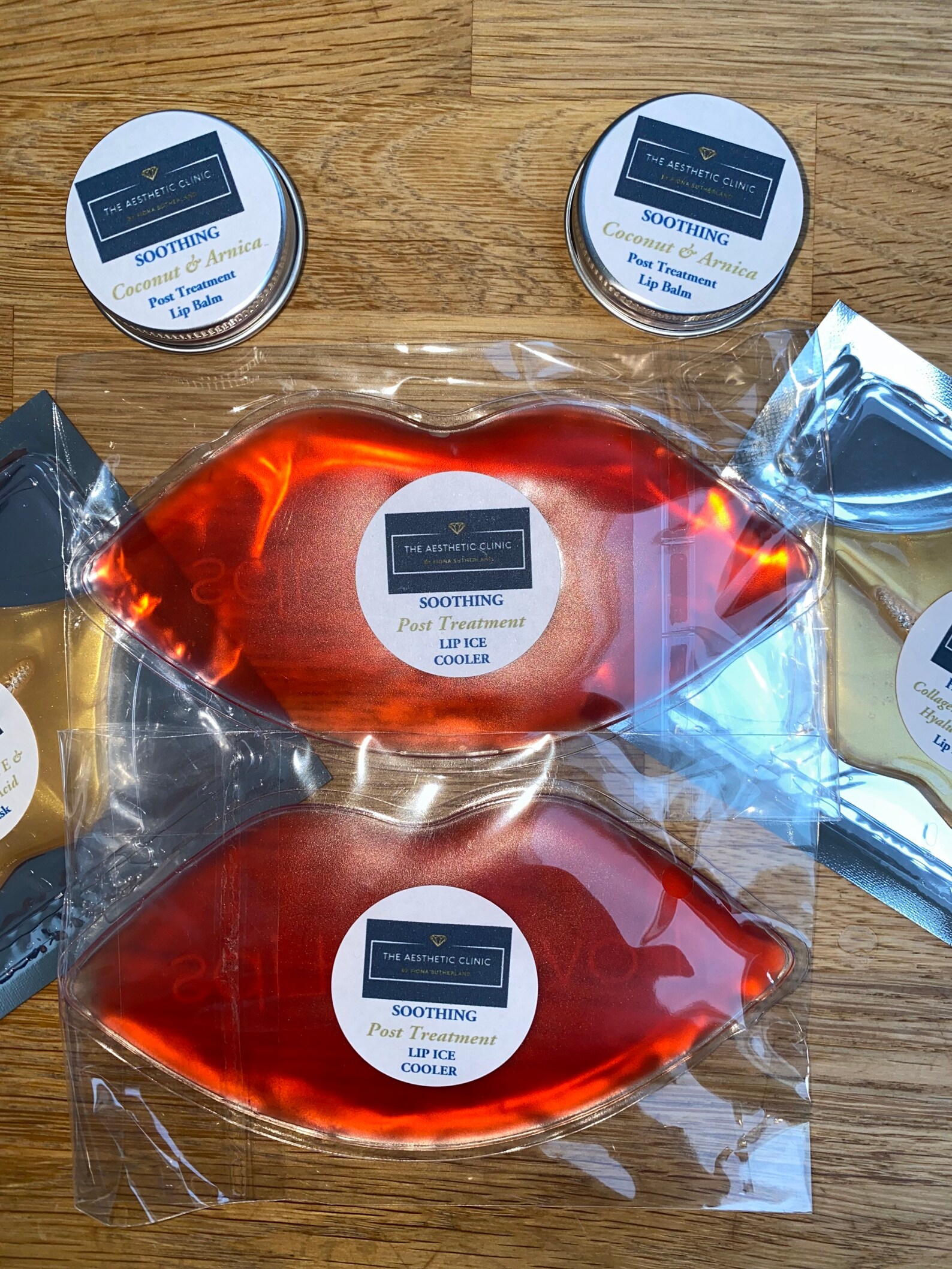 20 Branded Soothing Lip Ice Pack Cooler PLUS 20 Post Treatment Etsy