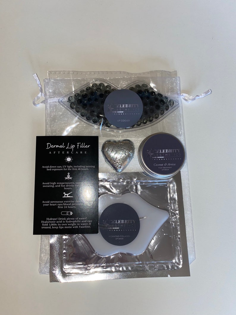 15 SD Lip Filler Aftercare Bags Personalised Arnica Balm Lip Etsy UK