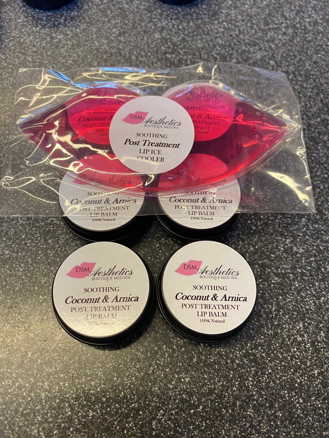 20 Branded Soothing Lip Ice Pack Cooler PLUS 20 Post Treatment Etsy