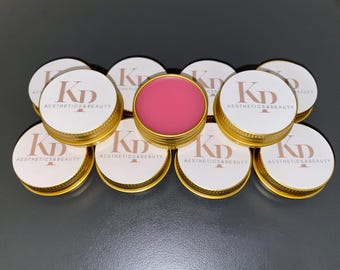 25 Personalized Arnica Lip Balm, Branded Post-Treatment Aftercare