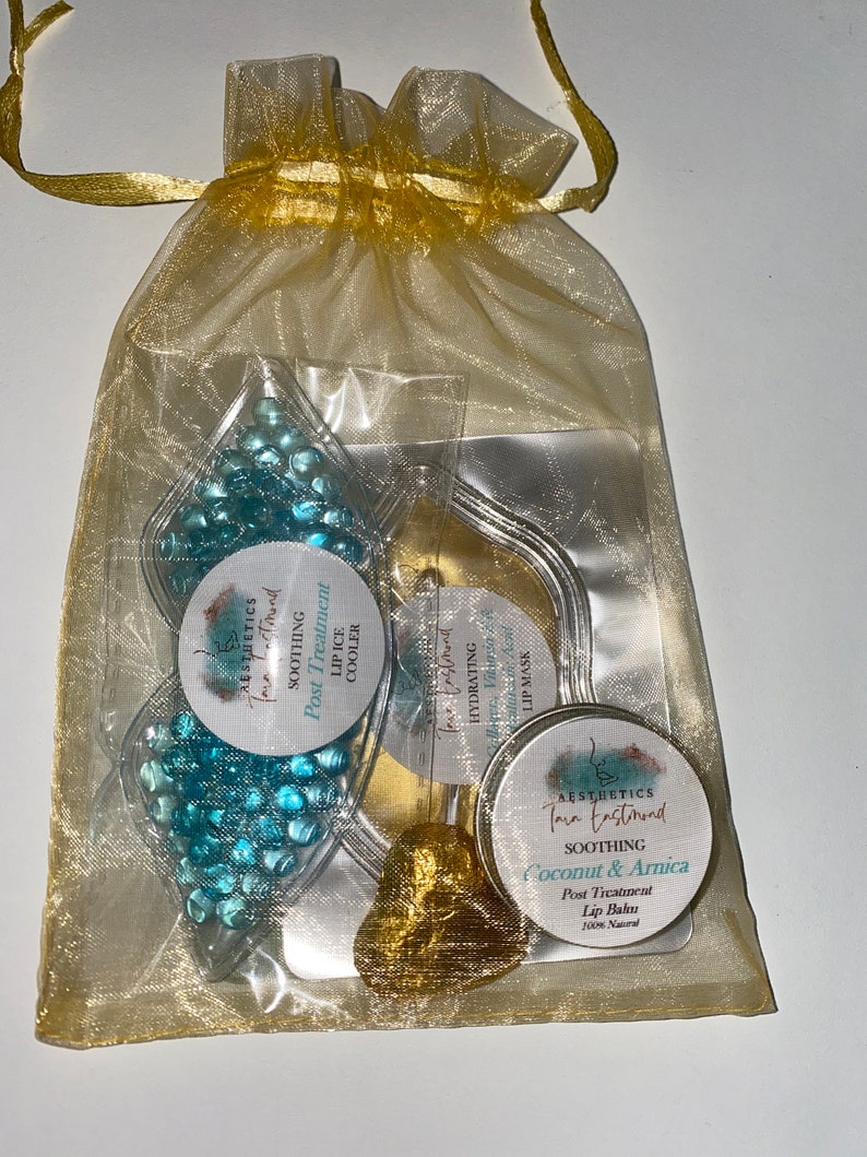 15 SD Lip Filler Aftercare Bags Personalised Arnica Balm Lip Etsy UK
