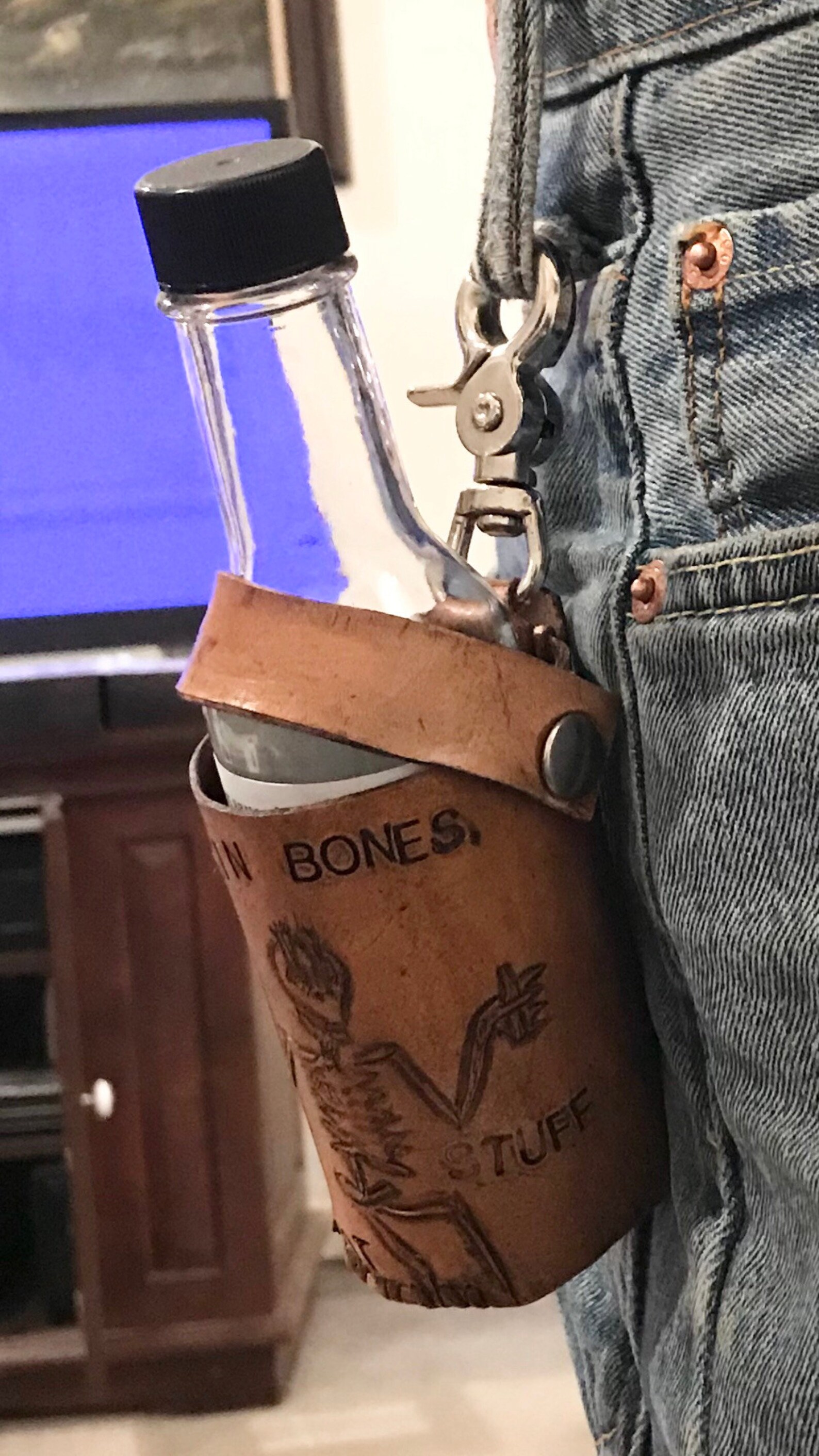 Hot Sauce Leather Holster C Always Be Ready Anywhere to Etsy