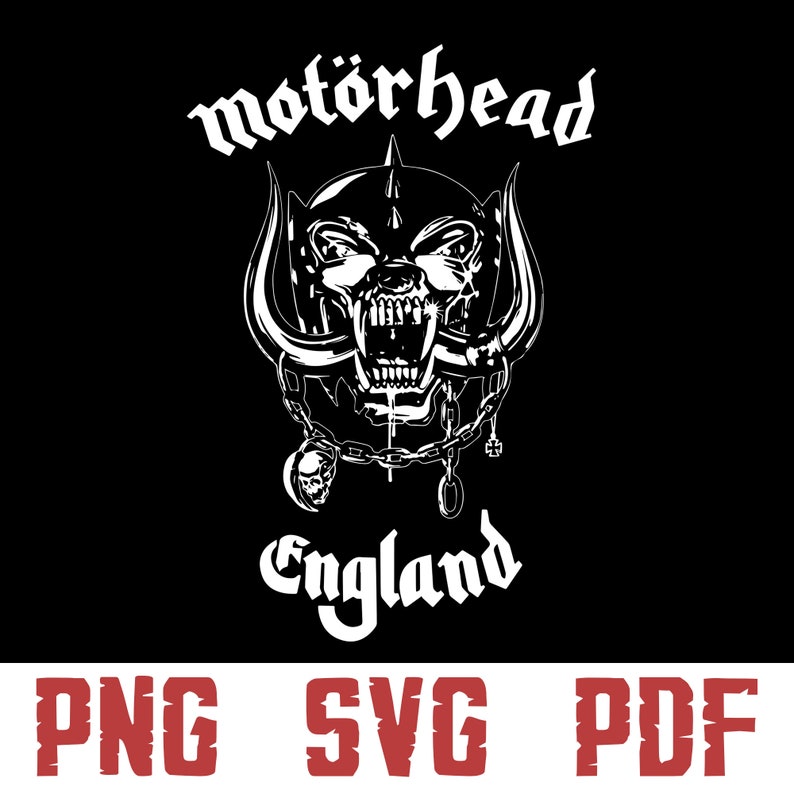 Motorhead svg Motörhead England svg Motorhead love Dowload | Etsy