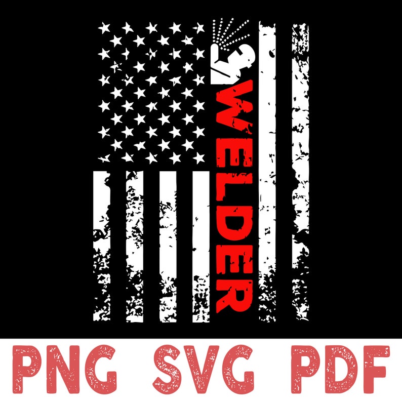 Download Welder svg USA American Flag Welding svg Vintage Welder | Etsy
