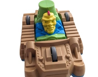 FIGURE FIGURINE CAPTAIN Planet Captain Pollution 1991 Avec Bouchon Slime EUR 270,00 - ES