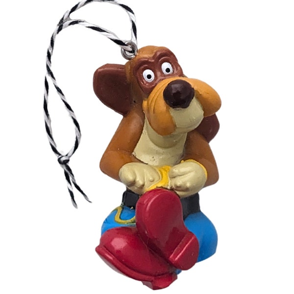 Basset Hound PATOU Ornament・Upcycled Rock A Doodle Toy