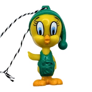 Tweety Bird Ornament・Upcycled Arby&#39;s Toy
