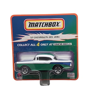 57 Chevrolet Bel Air・vintage Matchbox Toy - Etsy