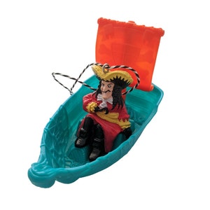 Captain Hook・Upcycled  Ornament