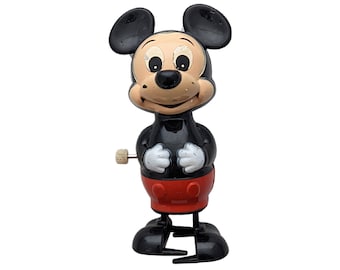Walking Mickey Mouse・Vintage TOMY Toy