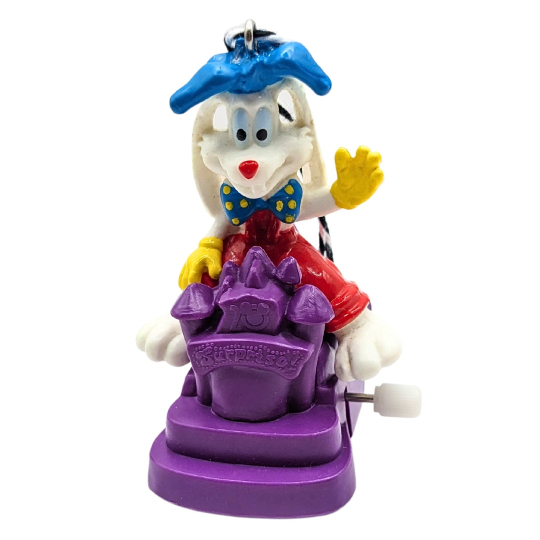 Roger Rabbit Ornament・upcycled Burger King Toy - Etsy